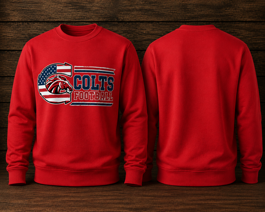 Colts Football Crew Neck Sweatshirt Alternate