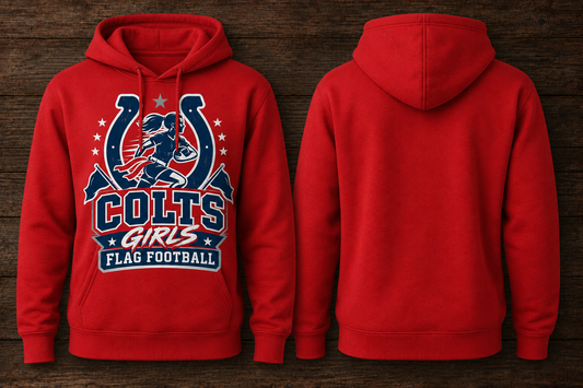 Girls Flag Primary Hoodie