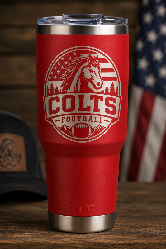 30oz laser engraved Tumbler